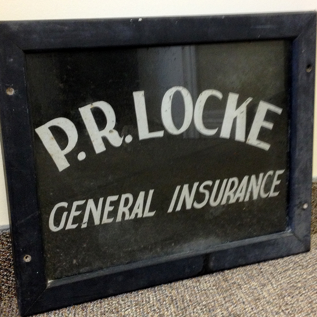 PR Locke Insurance Sign St. Thomas Ontario